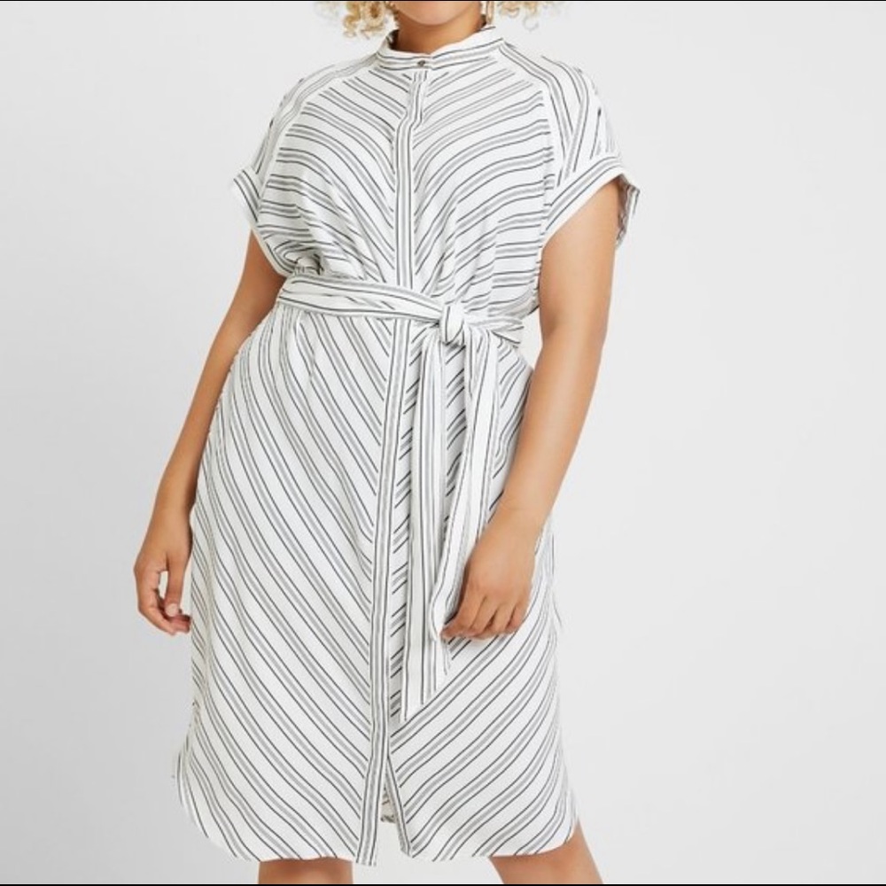 Lauren Ralph Lauren white shirt dress